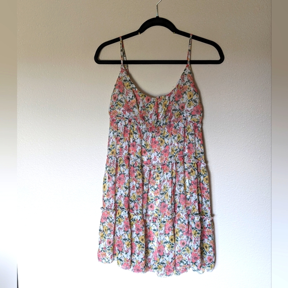 Trixxi Floral Sundress Size L (Juniors)